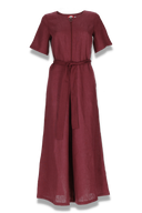 Laura plum jumpsuit