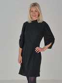 Karita sort glitterkjole