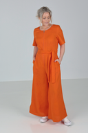 Laura oransje jumpsuit