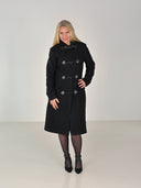 Idunn Duffel coat sort ull