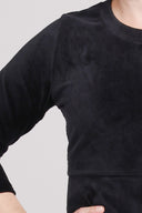 Evita svart manchesterklänning