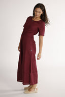 Laura plommon jumpsuit