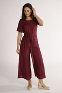 Laura plommon jumpsuit