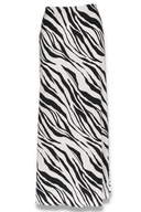 Liten kjol i svart och vit zebra