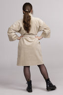 Madeleine beige manchesterjacka