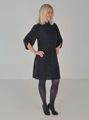 Karita sort glitterkjole