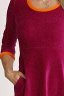Nille klänning i rosa och orange