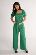 Peggy grön jumpsuit