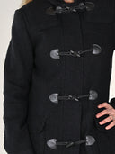 Idunn Duffel coat sort ull