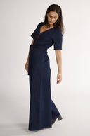 Solveig jumpsuit i mörkblå denim