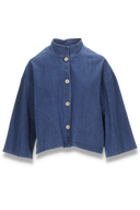Cora jeansblå denimjakke