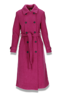 Carola ullkåpe i rosa
