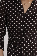 Sissi brun og hvit jumpsuit