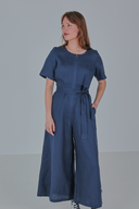 Laura marineblå jumpsuit