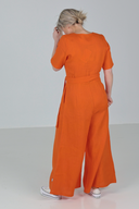 Laura oransje jumpsuit