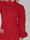 Karin rød elegant kjole