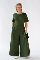 Laura kombogrønn jumpsuit