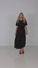 Laura svart jumpsuit