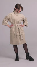 Madeleine beige manchesterjacka