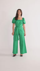 Peggy grön jumpsuit