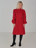 Karin rød elegant kjole