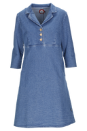 Synne jeansblå denimkjole