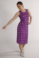 May Britt purple kjole
