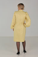 Wigny gul elegant kjole
