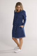 Dorthy blå denim kjole
