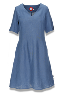 Heidi jeansblå linkjole