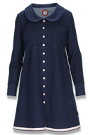 Dorthy mørkblå denim kjole