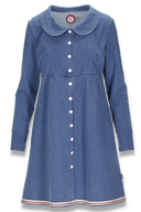 Dorthy blå denim kjole