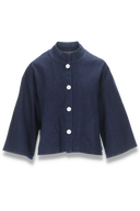 Cora mørkblå denimjakke