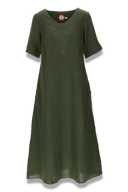 Gyda kombogrønn linkjole